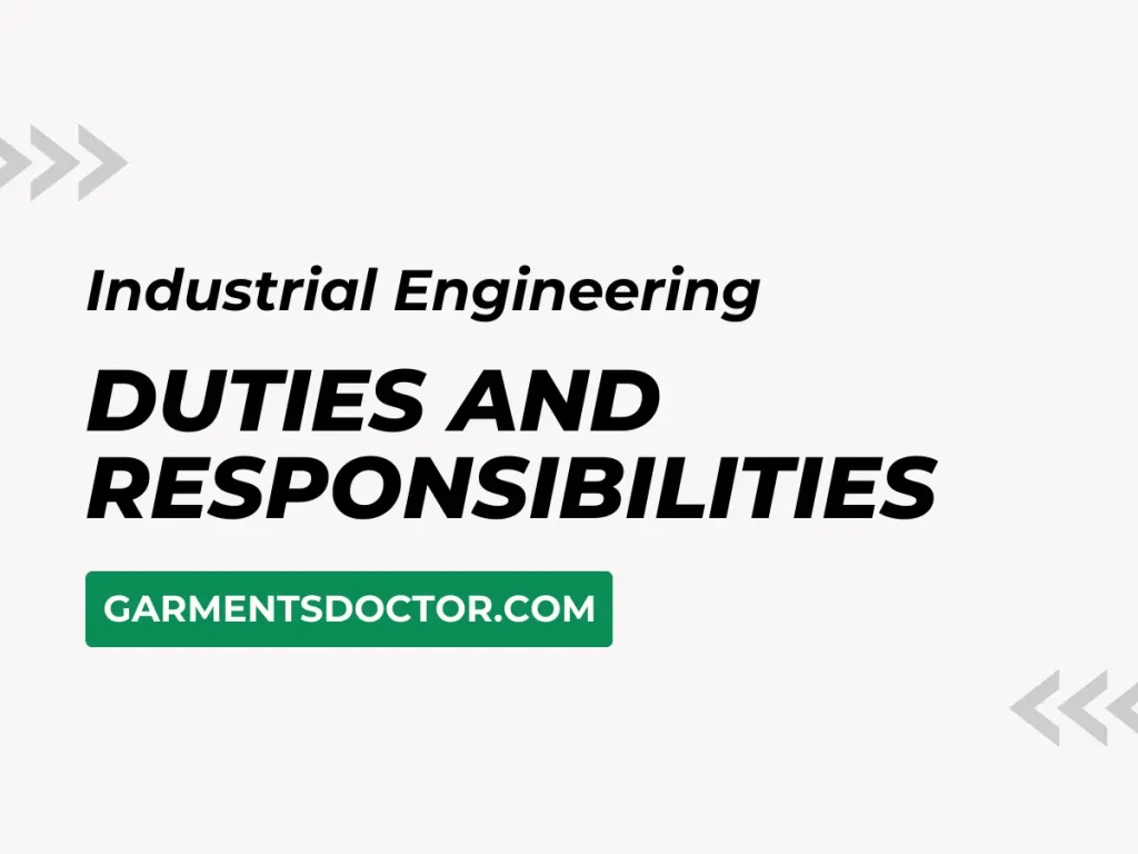 Industrial Engineering Garments Doctor