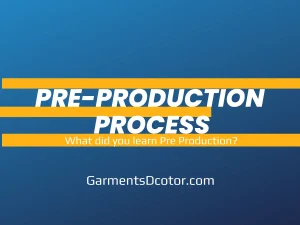 Pre Production Process