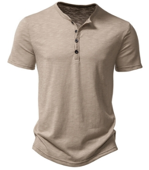 10 Different Types of T-Shirts and Their Names with Pictures Henley T-Shirt