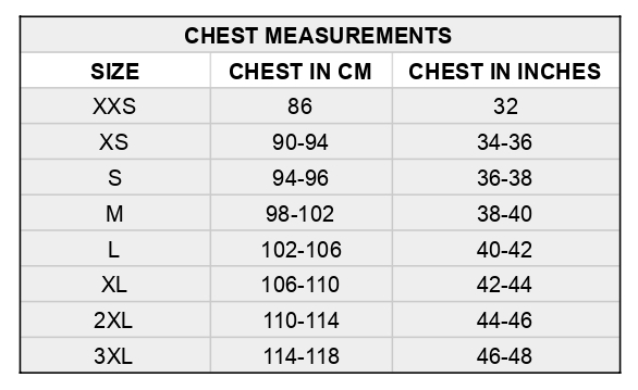 Shirt Parts Name: Easy Overview with Size Chart Guide Size Chart Measurement